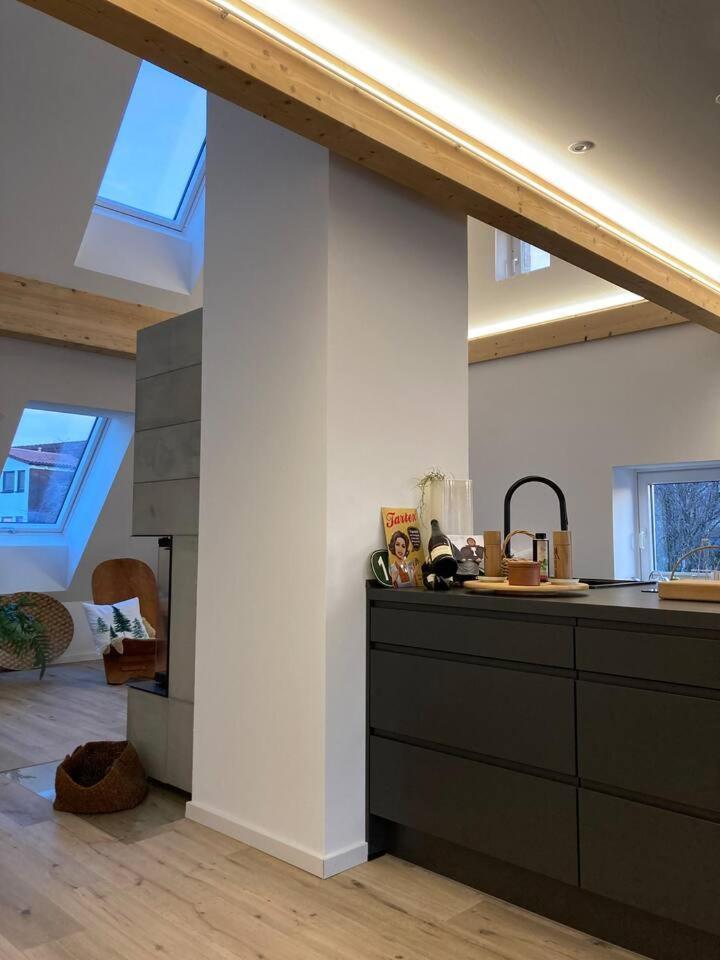 Neues Penthouse-Loft Mit Konuskarte Fuer Gratis Oepnv Apartment Ehrenkirchen Екстериор снимка
